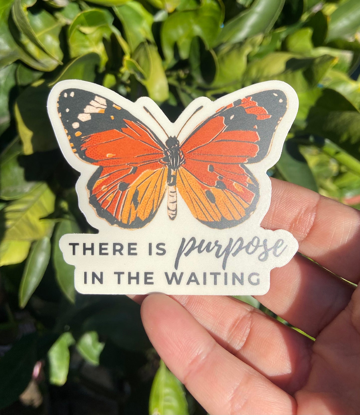 Purpose in the Waiting Sticker